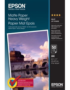 Matte Paper Heavy Weight - A4 - 50 hojas