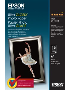 Ultra Glossy Photo Paper - A4 - 15 Hojas