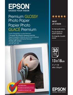 Premium Glossy Photo Paper - 13x18cm - 30 Hojas