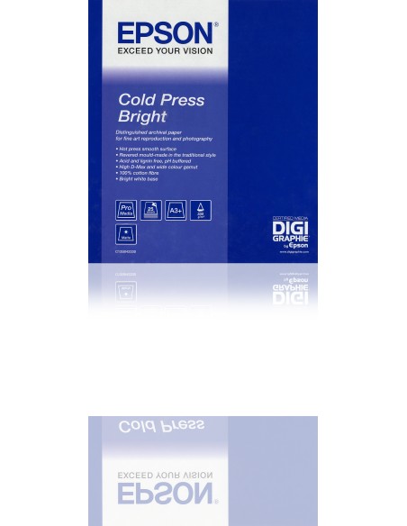 Cold Press Bright 17" x 15 m