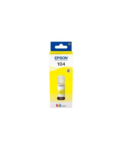 104 EcoTank Yellow ink bottle