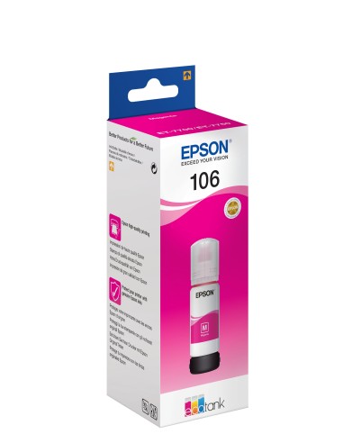 106 EcoTank Magenta ink bottle