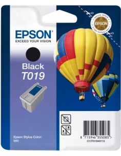 Cartucho T019 negro (etiqueta RF) 2