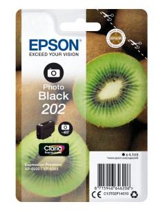 Kiwi Singlepack Photo Black 202 Claria Premium Ink