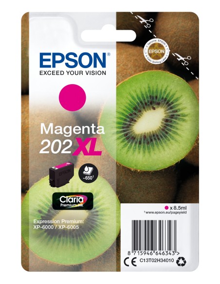 Kiwi Singlepack Magenta 202XL Claria Premium Ink