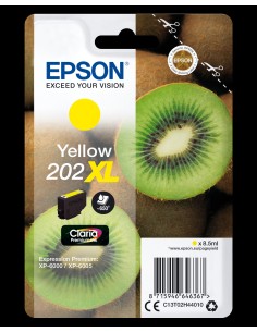 Kiwi Singlepack Yellow 202XL Claria Premium Ink