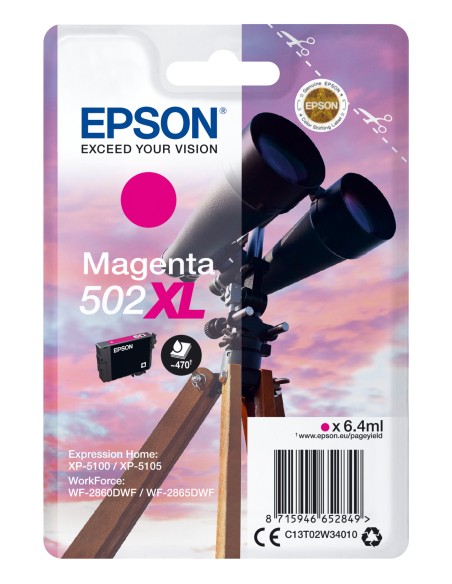 Singlepack Magenta 502XL Ink