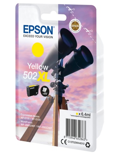 Singlepack Yellow 502XL Ink