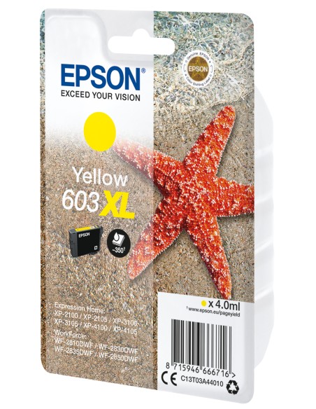 Singlepack Yellow 603XL Ink
