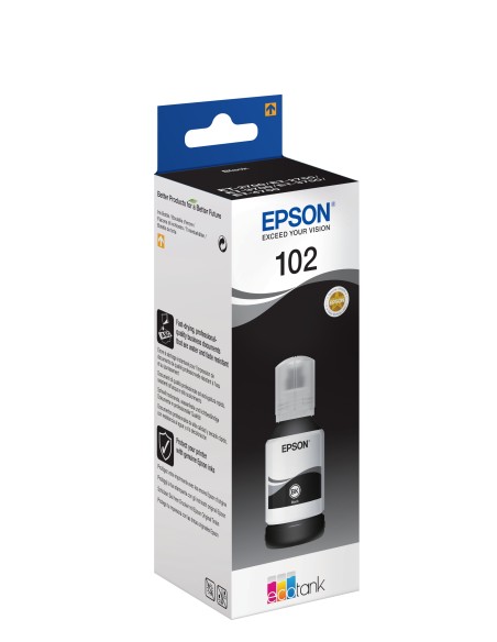 102 EcoTank Pigment Black ink bottle
