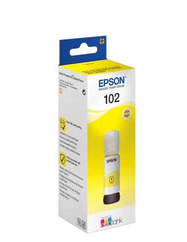 102 EcoTank Yellow ink bottle