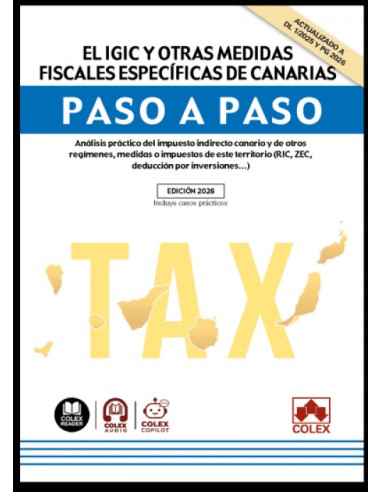 Igic y otras medidas fiscales especificas de canarias