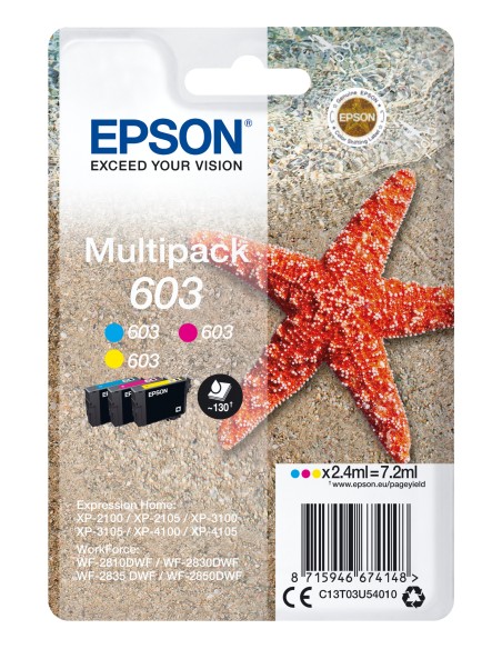 Multipack 3-colours 603 Ink