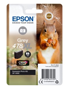 Squirrel Singlepack Grey 478XL Claria Photo HD Ink