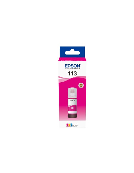 113 EcoTank Pigment Magenta ink bottle