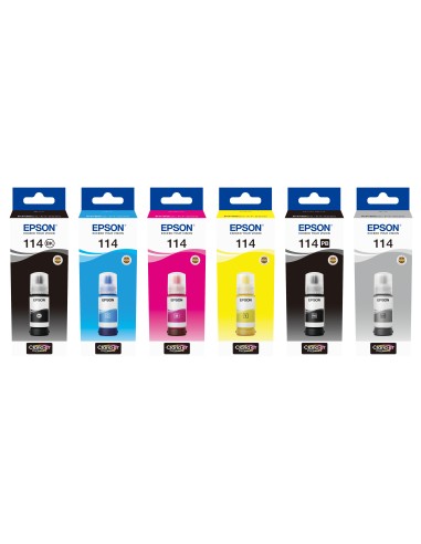 114 EcoTank Pigment Black ink bottle