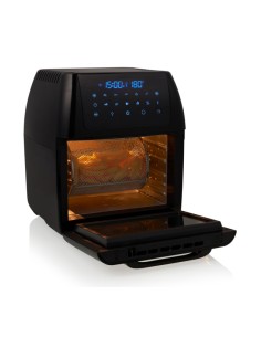 183016 Sencillo 12 L Independiente 1800 W Freidora de aire caliente Negro 2