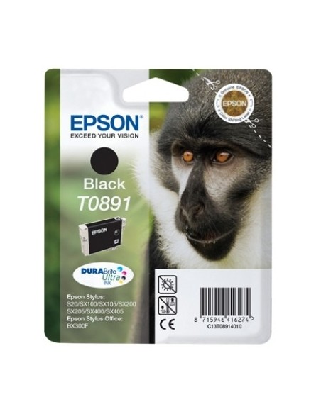 Monkey Singlepack Black T0891 DURABrite Ultra Ink