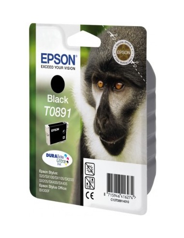 Monkey Singlepack Black T0891 DURABrite Ultra Ink