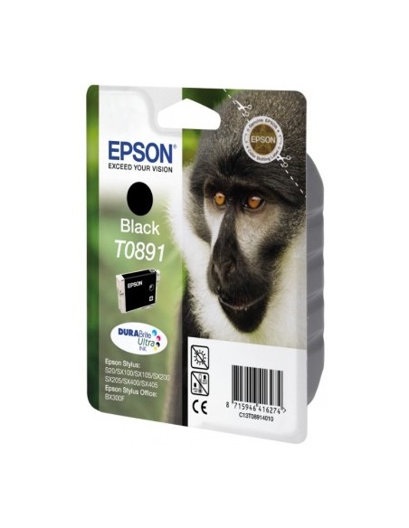 Monkey Singlepack Black T0891 DURABrite Ultra Ink