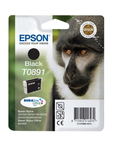 Monkey Singlepack Black T0891 DURABrite Ultra Ink