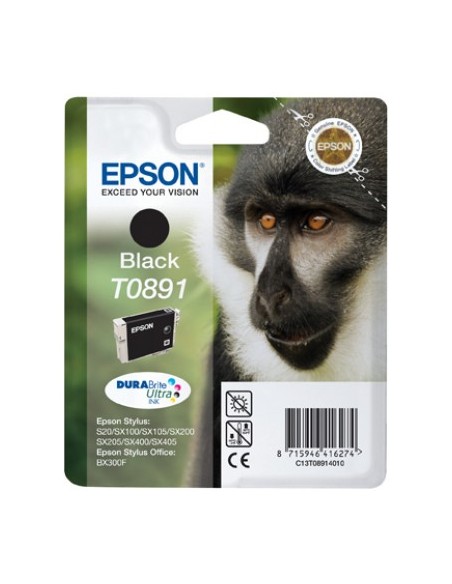 Monkey Singlepack Black T0891 DURABrite Ultra Ink