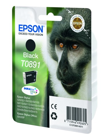 Monkey Cartucho T0891 negro