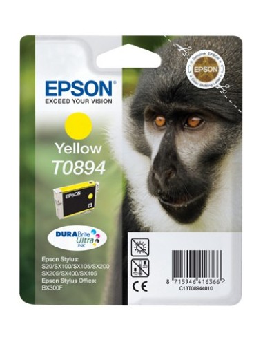 Monkey Singlepack Yellow T0894 DURABrite Ultra Ink