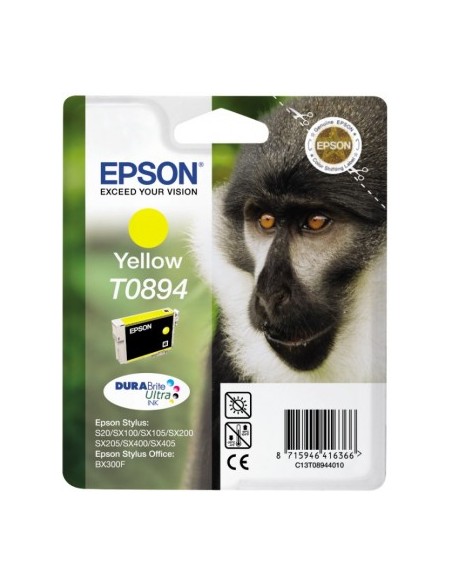 Monkey Singlepack Yellow T0894 DURABrite Ultra Ink