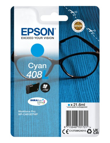 Singlepack Cyan 408L DURABrite Ultra Ink