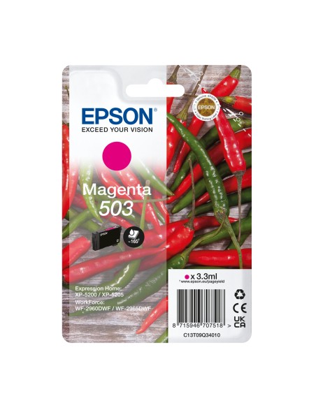 503 cartucho de tinta 1 pieza(s) Original Rendimiento estándar Magenta