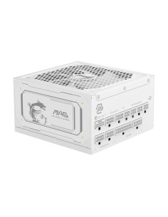 MAG A1000GL PCIE5 WHITE unidad de fuente de alimentación 1000 W 24-pin ATX ATX Blanco