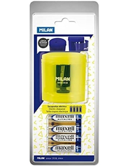 AFILALAPICES ELECTRICO MAXI ALTA CAPACIDAD AMARILLO MILAN