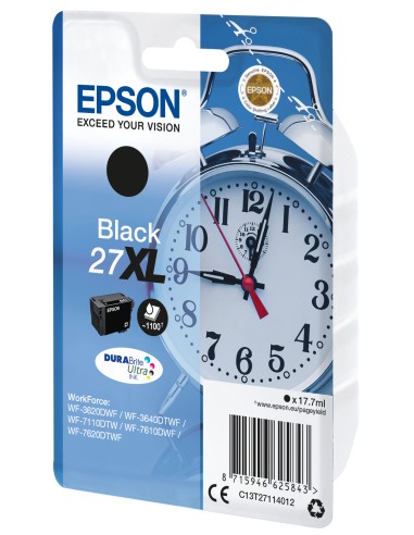 Alarm clock Singlepack Black 27XL DURABrite Ultra Ink