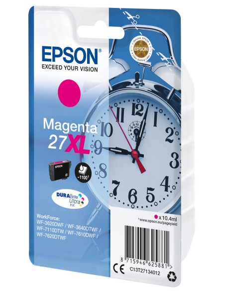 Alarm clock Singlepack Magenta 27XL DURABrite Ultra Ink
