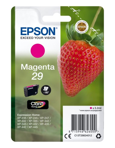 Strawberry Singlepack Magenta 29 Claria Home Ink