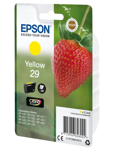 Strawberry Singlepack Yellow 29 Claria Home Ink