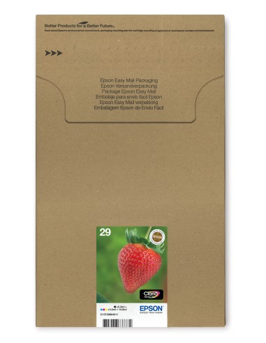 Strawberry Multipack 4-colours 29 EasyMail