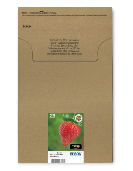 Strawberry Multipack 4-colours 29 EasyMail