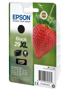 Strawberry Singlepack Black 29XL Claria Home Ink 2