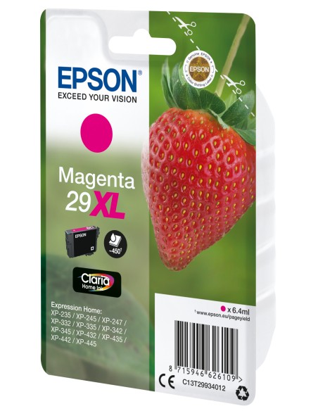 Strawberry Singlepack Magenta 29XL Claria Home Ink