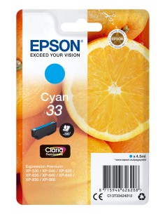 Oranges Singlepack Cyan 33 Claria Premium Ink