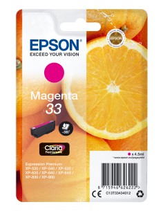 Oranges Singlepack Magenta 33 Claria Premium Ink