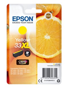 Oranges Singlepack Yellow 33XL Claria Premium Ink