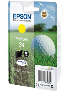 Golf ball Singlepack Yellow 34 DURABrite Ultra Ink 2