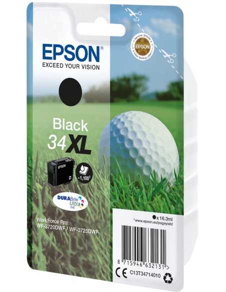 Golf ball Singlepack Black 34XL DURABrite Ultra Ink