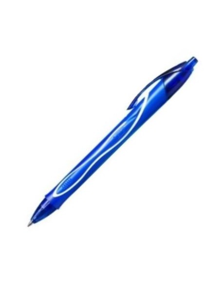 C 12 BOLIGRAFO BIC GEL OCITY QUICK DRY COLOR AZUL