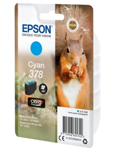 Squirrel Singlepack Cyan 378 Claria Photo HD Ink 2