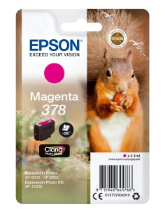 Squirrel Singlepack Magenta 378 Claria Photo HD Ink
