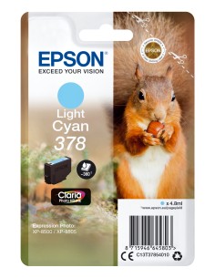 Squirrel Singlepack Light Cyan 378 Claria Photo HD Ink